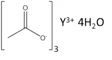 Yttrium(III) acetate tetrahydrate