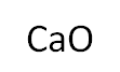 Calcium oxide